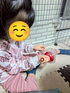 リトミック３月　ハンドベル片付け②